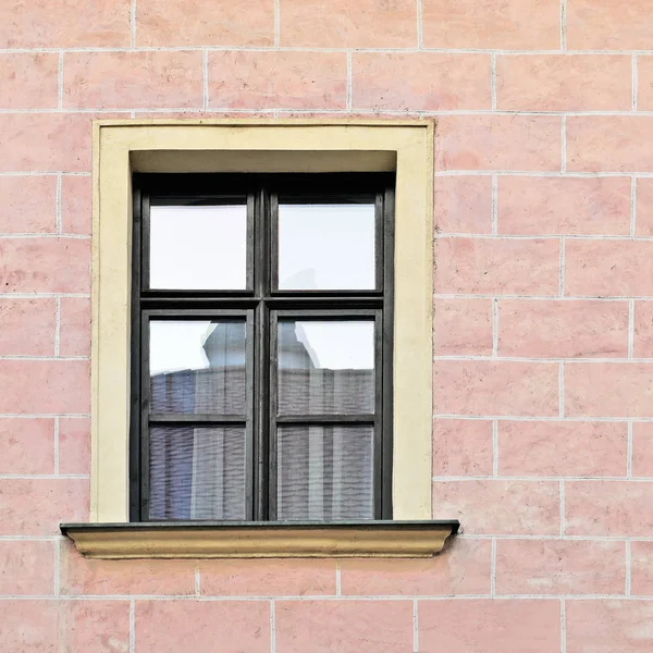 Окно Древнего Здания Старая Братислава 2019 — стоковое фото