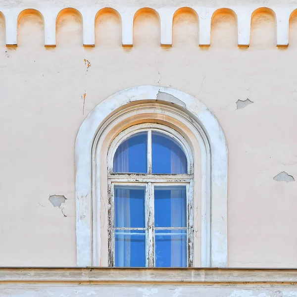 Fenster Eines Antiken Gebäudes Altes Bratislava 2019 — Stockfoto