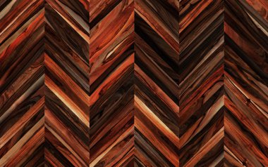 Tahta panellerin üst görünümü