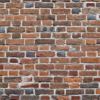 Eski kırmızı tuğla duvar arkaplanı