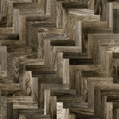 Tahta panellerin üst görünümü