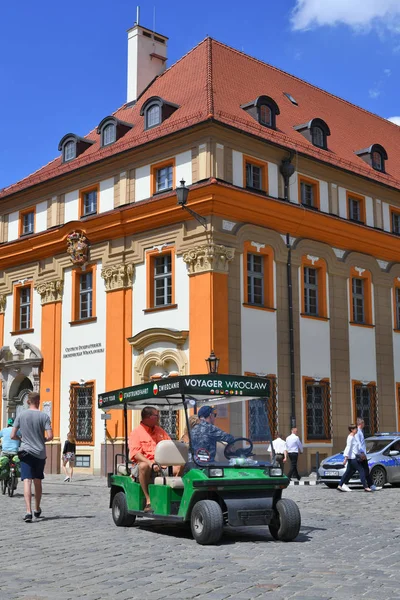 Vratislav Polská Republika Května 2019 Autem Pro Výlety Starobylým Vratislavi — Stock fotografie