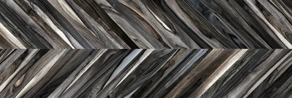 Фрагмент Деревянных Панелей Вид Сверху — стоковое фото
