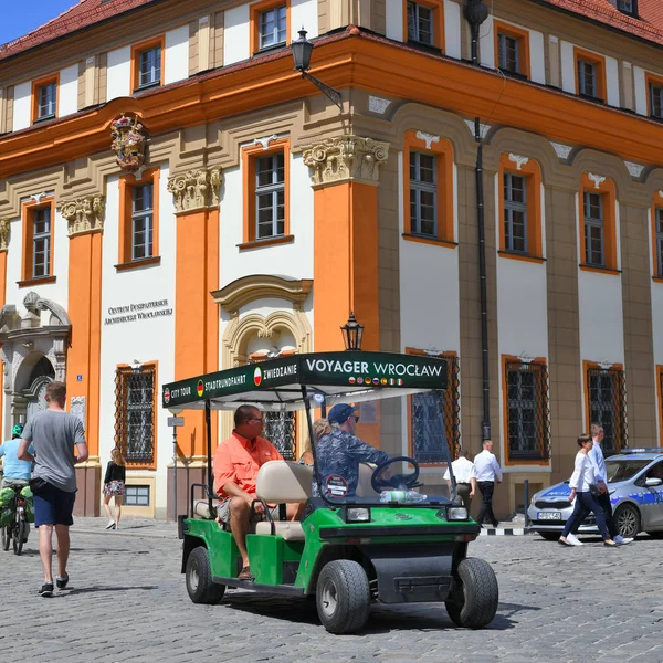 Wroclaw República Polonia Mayo 2019 Coche Para Excursiones Por Antigua —  Fotos de Stock