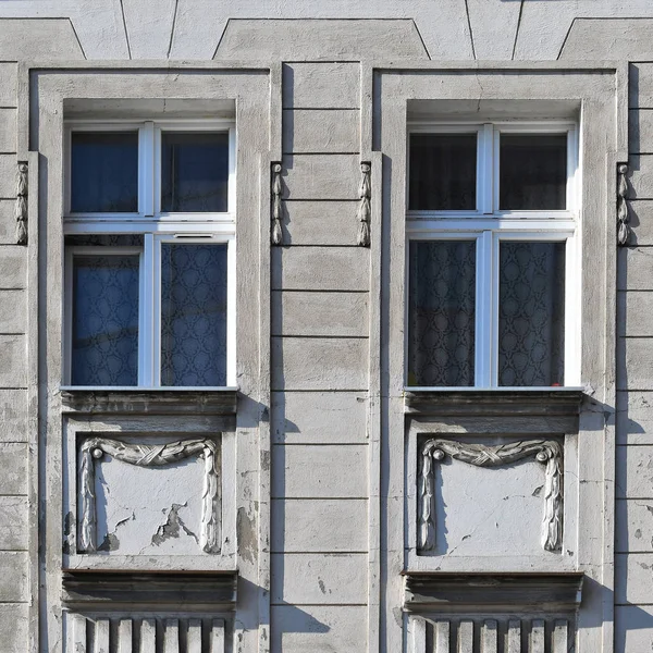 Ventana Edificio Antiguo Old Wroclaw 2019 — Foto de Stock