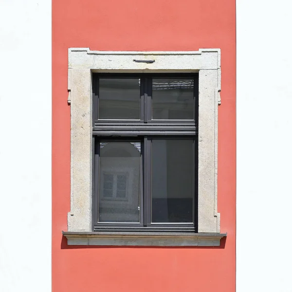Okno Starověké Budovy Starý Wroclaw 2019 — Stock fotografie