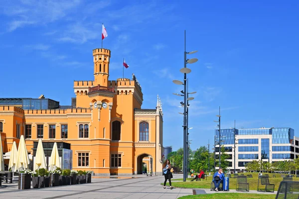 Wroclaw República Polônia Maio 2019 Estação Ferroviária Wroclaw Estação Ferroviária — Fotografia de Stock