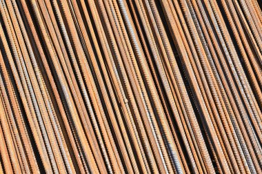 Tırtıklı parmaklıklar yakın çekimde