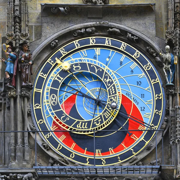 Prague Czech Republic May 2019 Statues Prague Astronomical Clock Reconstruction — Stock fotografie