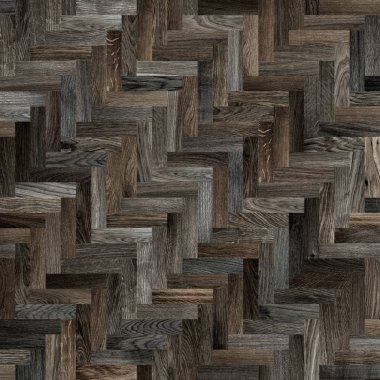 Tahta panellerin üst görünümü