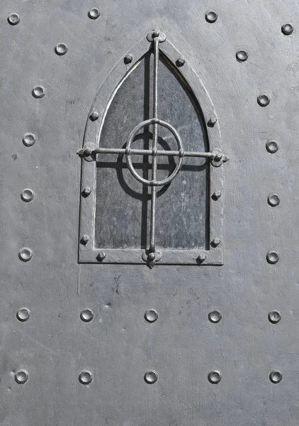 Old Metal Door Pattern — Zdjęcie stockowe