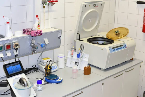 Prague Czech Republic May 2019 Laboratory Equipment Institute Organic Biochemistry — Foto Stock