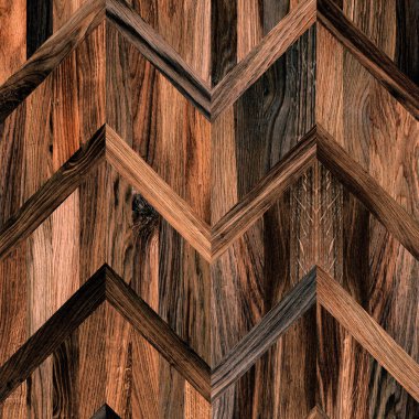 Parke zemin parçası. Meşe.