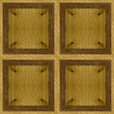 Parke zemin parçası. Meşe.