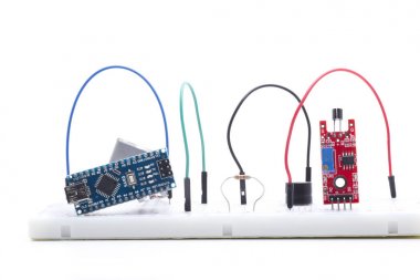 Nano breadboard içinde