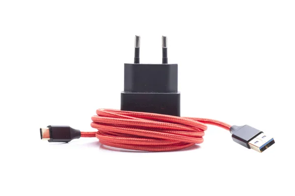 Szybki kabel i wtyczka — Zdjęcie stockowe