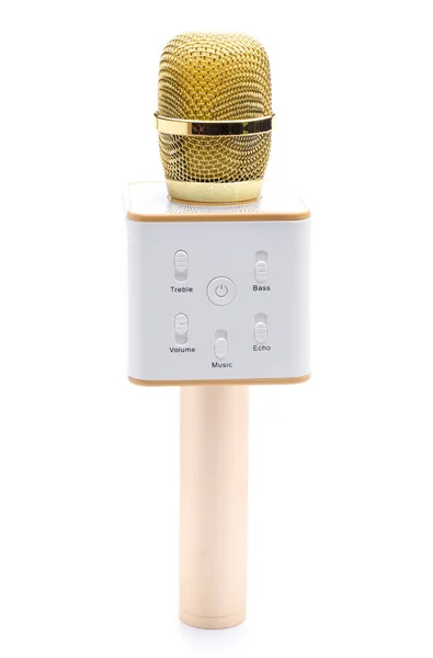 Wireless Microphone Built Speaker Use Karaoke — Stock Photo, Image