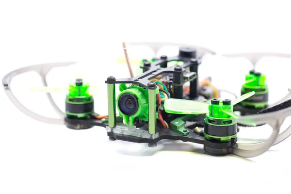 Micro Drone Racing Med Kamera Fpv — Stockfoto