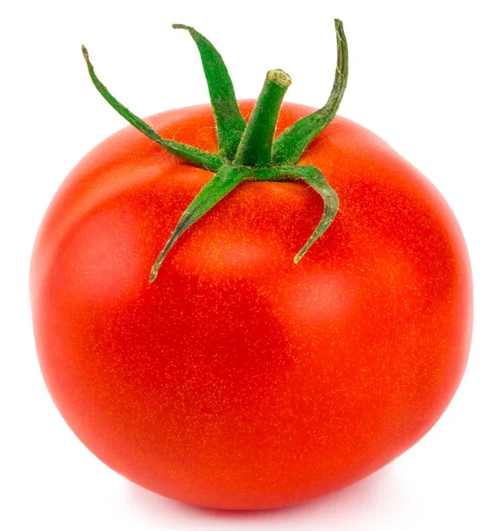 Tomate Isoliert Auf Weißem Hintergrund Mit Schnittpfad — Stockfoto