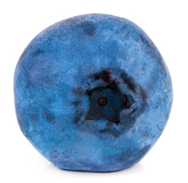 Beyaz arka plan üzerinde izole yaban mersini. Kırpma yolu