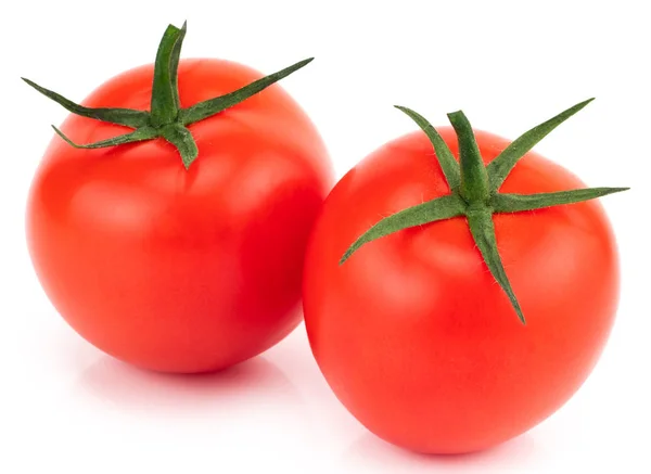 Tomate Isoliert Tomate Mit Schnittpfad Volle Schärfentiefe — Stockfoto