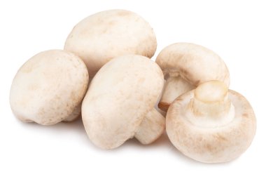  champignon izole üzerinde beyaz arka plan, kırpma yolu ile mantar.