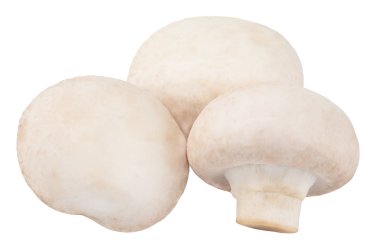  champignon izole üzerinde beyaz arka plan, kırpma yolu ile mantar.