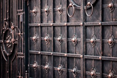  Ferforje kapılar, süs öğeleri kapat-u dövme, dövme