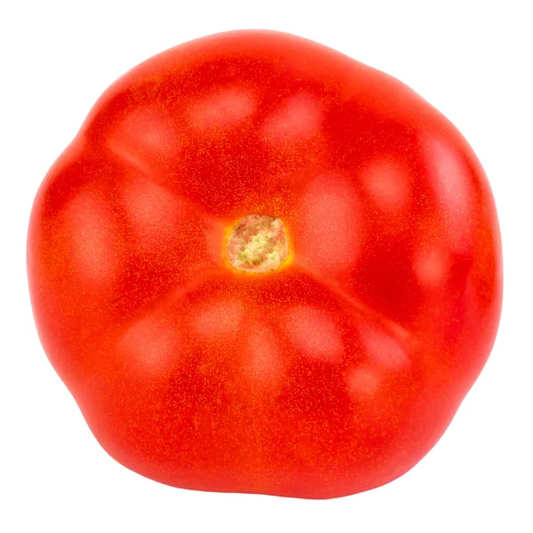 Tomate isoliert auf weißem Hintergrund. mit Schnittpfad — Stockfoto