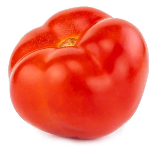 Tomate isoliert auf weißem Hintergrund. mit Schnittpfad — Stockfoto