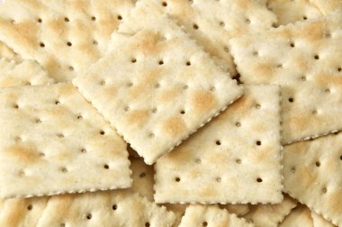 saltine kraker tam kare görüntü