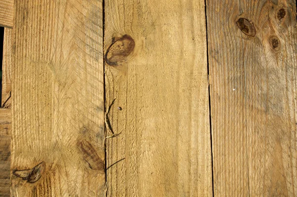 Fondo de tabla de madera áspera nudosa — Foto de Stock