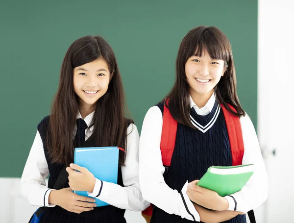 Portrait Teenagers Girl Student Classroom — Stock Photo, Image