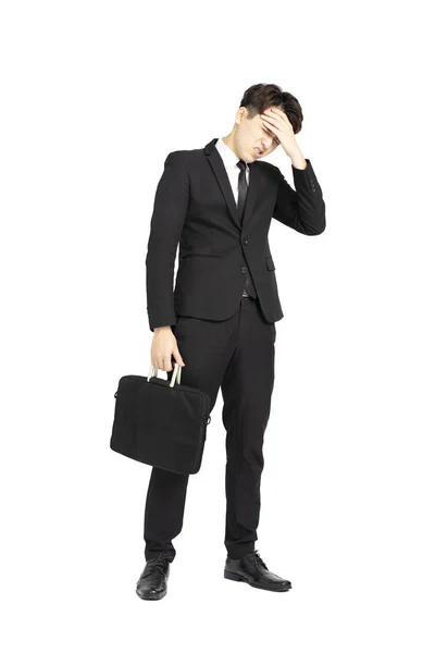 Young Business Man Stress — Stock Photo, Image