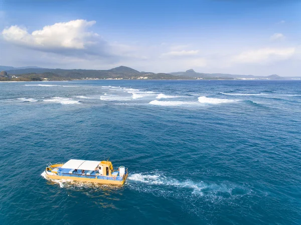 Vue aérienne du parc national Kenting. Taïwan — Photo