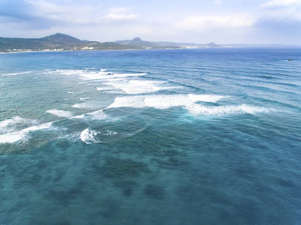 Flygfoto över kenting nationalpark. Taiwan — Stockfoto