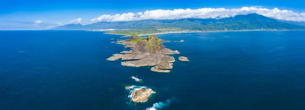 Vista Aerea Sanxiantai Recreation Area Famoso Parco Taiwan Orientale — Foto Stock