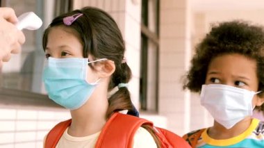 Okulda covid-19 için sıcaklık ve tıbbi kontrol