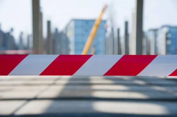 Mehrgeschossiges Gebäude Bau Eines Mehrstöckigen Wohnhauses — Stockfoto