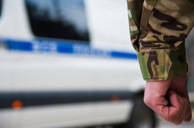 Federal güvenlik servisi. Rus FSB subayı saldırı takımında.