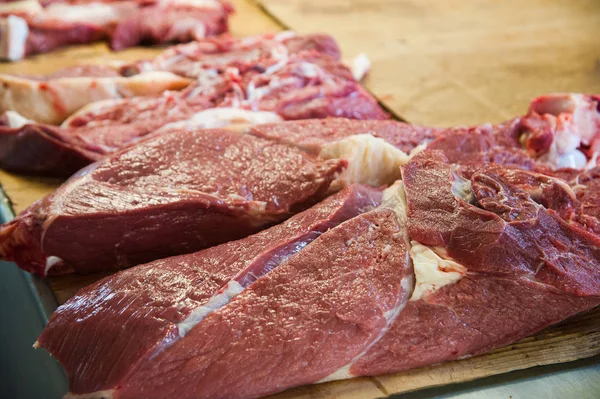 Assortimento Carne Macelleria — Foto Stock