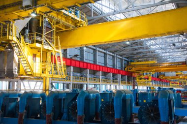 Döküm hücreli çağdaş büyük alüminyum dökümhanesi