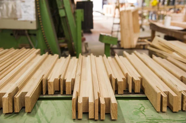 Carpintería Fabricación Puertas Madera Ventanas Muebles — Foto de Stock