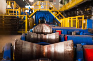 Fabrikada Çelik Boru İmalatı