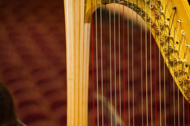 Sahne orkestra için hazır