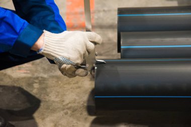 Plastik su boruları fabrikada imalatı