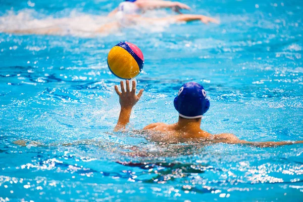 Water polo players — Stock Photo, Image