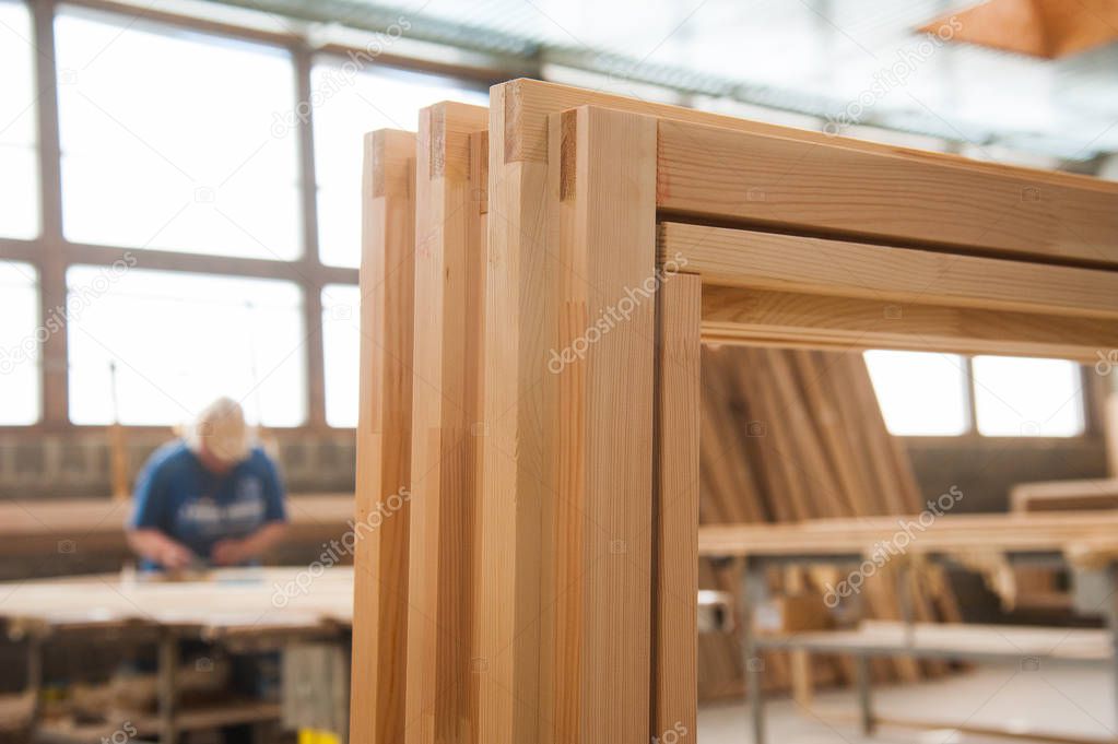 Manufacture of wooden doors, windows, furniture