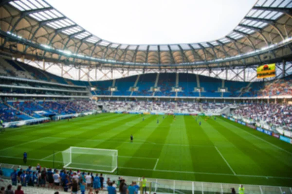 Homályos tömeg a nézők egy stadion — Stock Fotó