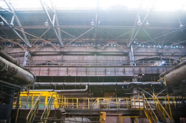 Eski terk edilmiş Metalurji tesisi